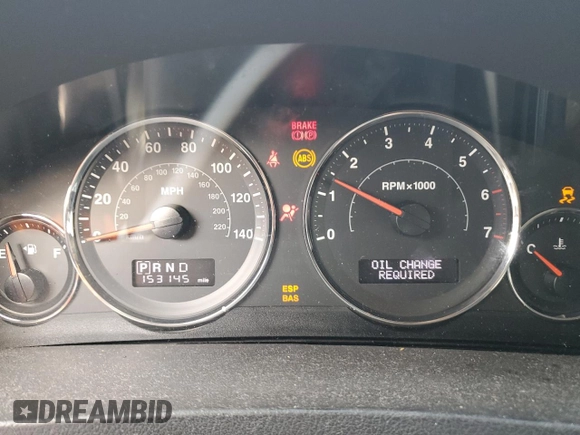 2008 Jeep Grand Cherokee with VIN 1J8HS48N48C127261, listed as a Copart auction lot 51450315 with 153,145 mi miles and Salvage title. Bid and sale history available at DreamBid. Image 9.