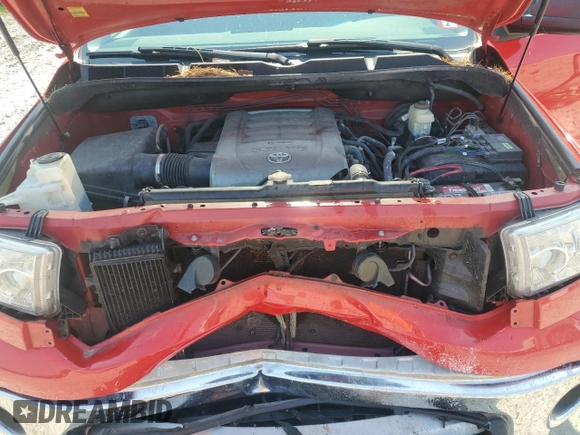 2010 Toyota Tundra 4WD Truck with VIN 5TFUY5F1XAX102227, listed as a Copart auction lot 65028044 with 48,754 mi miles and Salvage Title. Bid and sale history available at carsss.com. Image 11.