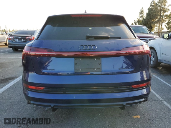 2022 Audi e-tron Chronos with VIN WA1VABGE2NB036942, listed as a Copart auction lot 89388845 with 30,373 mi miles and Salvage title. Bid and sale history available at DreamBid. Image 6.