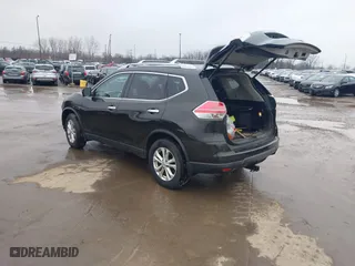 2016 Nissan Rogue S with VIN KNMAT2MVXGP709517, listed as a IAAI auction lot 41493634 with 179,064 mi miles. Bid and sale history available at carsss.com. Image 3.