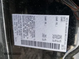 2025 Nissan Altima SR with VIN 1N4BL4CV9SN310075, listed as a Copart auction lot 54229015 with 11,085 mi miles and Salvage Title. Bid and sale history available at DreamBid. Image 13.