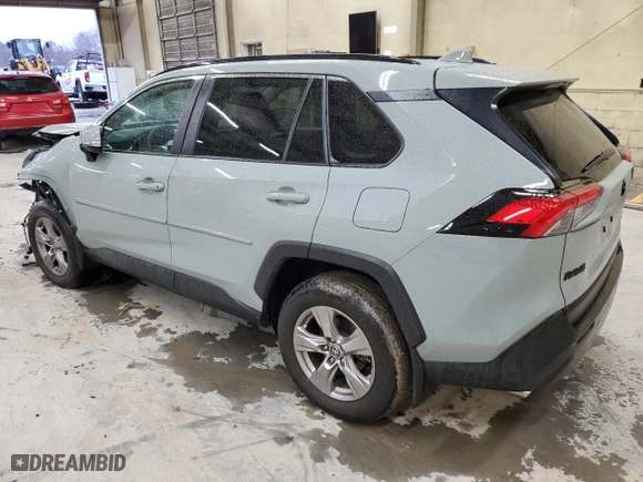 2022 Toyota RAV4 XLE with VIN 2T3P1RFV9NW294908, listed as a Copart auction lot 43768635 with 17,440 mi miles and Salvage Title. Bid and sale history available at carsss.com. Image 2.