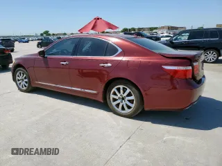 2008 Lexus LS 460 with VIN JTHBL46F685075026, listed as a Copart auction lot 52965165 with 170,647 mi miles and Clean Title. Bid and sale history available at DreamBid. Image 2.