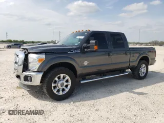 2015 Ford F-250 Lariat z VIN 1FT7W2BT9FEB03512, wystawiony jako Copart lot #53459115 z przebiegiem 106 127 mil mil oraz Szkoda całkowita • Salvage title. Historia ofert i sprzedaży dostępna na DreamBid. Obrazek 1.