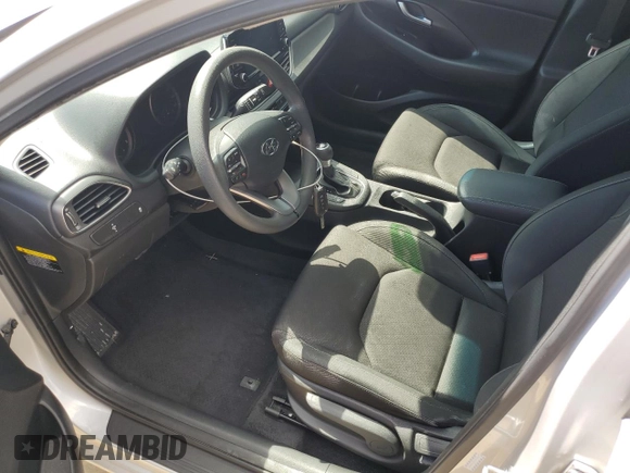 2018 Hyundai Elantra GT with VIN KMHH35LE5JU012276, listed as a Copart auction lot 73729604 with 0 mi miles and Non Repairable. Bid and sale history available at carsss.com. Image 7.