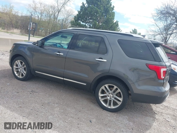 2016 Ford Explorer Limited with VIN 1FM5K8F89GGA06436, listed as a IAAI auction lot 42098933 with 215,526 mi miles. Bid and sale history available at carsss.com. Image 3.