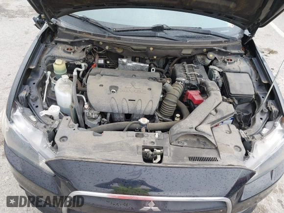 2015 Mitsubishi Lancer SE with VIN JA32V2FW2FU002303, listed as a IAAI auction lot 41927592 with 32,444 mi miles. Bid and sale history available at carsss.com. Image 10.
