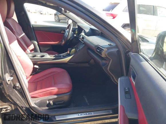 2020 Lexus IS 300 F Sport z VIN JTHGA1D26L5107816, wystawiony jako IAAI lot #42088077 z przebiegiem 45 169 mil mil oraz . Historia ofert i sprzedaży dostępna na DreamBid. Obrazek 5.