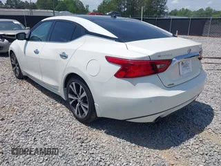 2017 Nissan Maxima SV with VIN 1N4AA6AP3HC407861, listed as a IAAI auction lot 42160067 with 112,397 mi miles and . Bid and sale history available at DreamBid. Image 3.