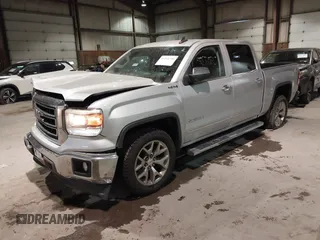 2015 GMC Sierra 1500 SLT with VIN 3GTU2VEC6FG199944, listed as a IAAI auction lot 41362346 with 152,515 mi miles and . Bid and sale history available at DreamBid. Image 2.