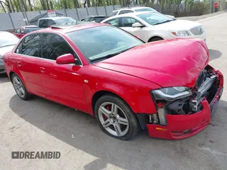 2007 Audi A4 2.0T z VIN WAUDF78E27A261415, wystawiony jako IAAI lot #42155451 z przebiegiem Nie podano mil oraz . Historia ofert i sprzedaży dostępna na DreamBid. Obrazek 1.