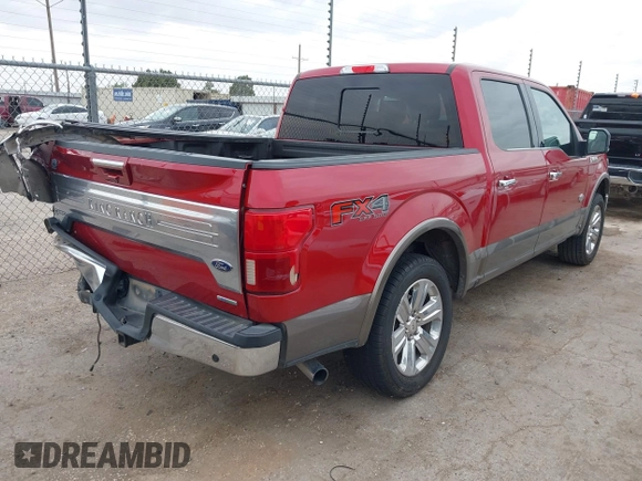 2020 Ford F-150 XL with VIN 1FTEW1E45LFA94626, listed as a IAAI auction lot 42066538 with Not provided miles and . Bid and sale history available at DreamBid. Image 4.