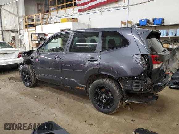 2023 Subaru Forester Wilderness with VIN JF2SKAMC3PH506139, listed as a Copart auction lot 50698755 with 44,236 mi miles and Salvage Title. Bid and sale history available at carsss.com. Image 2.