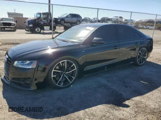 2017 Audi S8 z VIN WUAJ5AFD1HN900851, wystawiony jako Copart lot #72397763 z przebiegiem 51 032 mil mil oraz . Historia ofert i sprzedaży dostępna na DreamBid. Obrazek 1.