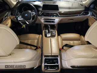 2016 BMW 7 Series 740i with VIN WBA7E2C5XGG547780, listed as a Copart auction lot 57895613 with 108,100 mi miles. Bid and sale history available at carsss.com. Image 8.