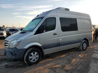 2016 Mercedes-Benz Sprinter Cargo with VIN WD3PE7DD7GP206854, listed as a Copart auction lot 73655514 with Not Provided miles and Non Repairable. Bid and sale history available at carsss.com. Image 1.