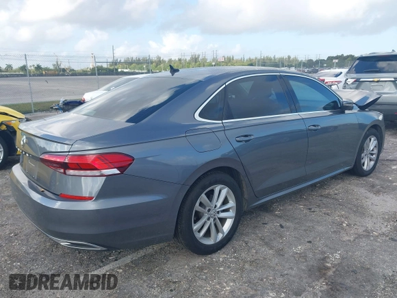 2020 Volkswagen Passat SE with VIN 1VWSA7A32LC011511, listed as a IAAI auction lot 41937873 with 80,362 mi miles and . Bid and sale history available at DreamBid. Image 4.