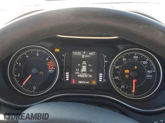 2020 Jeep Cherokee Altitude with VIN 1C4PJLLB6LD653228, listed as a Copart auction lot 86116814 with 88,072 mi miles and Salvage Title. Bid and sale history available at carsss.com. Image 9.