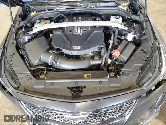 2022 Cadillac CT5-V Blackwing with VIN 1G6D35R67N0810538, listed as a Copart auction lot 77955214 with 18,813 mi miles and Salvage Title. Bid and sale history available at carsss.com. Image 11.