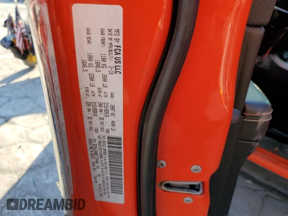 2019 Jeep Compass Sport с VIN 3C4NJDAB6KT724484, выставлен на аукционе Copart как лот 72231114 с пробегом 33 600 миль миль и Списание • Salvage title. История ставок и продаж доступна на DreamBid. Изображение 15.