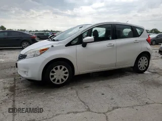 2015 Nissan Note S Plus with VIN 3N1CE2CP5FL448350, listed as a Copart auction lot 54602025 with 156,124 mi miles and Clean Title. Bid and sale history available at DreamBid. Image 1.