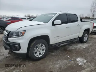 2022 Chevrolet Colorado 4WD LT with VIN 1GCGTCEN7N1263700, listed as a Copart auction lot 47091605 with 157,832 mi miles and Salvage Title. Bid and sale history available at carsss.com. Image 1.