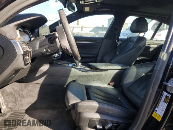 2018 BMW 5 Series 540i with VIN WBAJE5C52JWA95279, listed as a Copart auction lot 88995395 with Not provided miles and Salvage title. Bid and sale history available at DreamBid. Image 7.