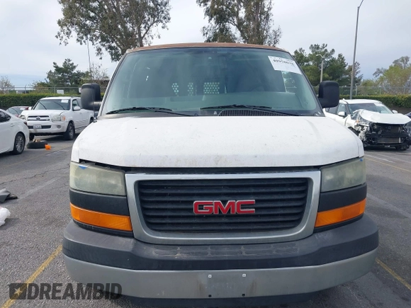 2006 GMC Savana Cargo Van Y3H Paratransit with VIN 1GTHG39U061213703, listed as a IAAI auction lot 40958038 with 233,889 mi miles. Bid and sale history available at carsss.com. Image 12.