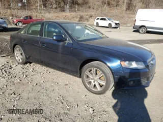 2010 Audi A4 2.0T Premium with VIN WAUBFAFL4AN070858, listed as a Copart auction lot 86452114 with 0 mi miles and Salvage Title. Bid and sale history available at carsss.com. Image 4.