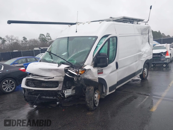 2020 Ram ProMaster Cargo with VIN 3C6TRVDG9LE122141, listed as a IAAI auction lot 41293221 with 78,143 mi miles and . Bid and sale history available at carsss.com. Image 17.