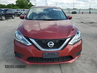2017 Nissan Sentra SV z VIN 3N1AB7AP3HY263719, wystawiony jako Copart lot #55816355 z przebiegiem 124 585 mil mil oraz Szkoda całkowita • Salvage title. Historia ofert i sprzedaży dostępna na DreamBid. Obrazek 5.