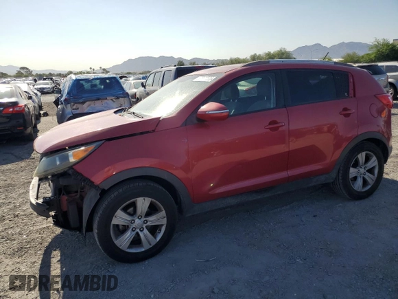 2011 Kia Sportage with VIN KNDPB3A23B7117933, listed as a Copart auction lot 59360025 with 196,779 mi miles and Salvage title. Bid and sale history available at DreamBid. Image 1.