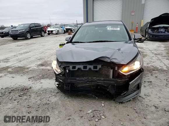 2018 Hyundai Sonata SEL with VIN 5NPE34AF8JH645913, listed as a Copart auction lot 47558495 with 155,853 mi miles and Salvage Title. Bid and sale history available at DreamBid. Image 10.