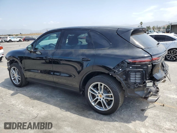 2019 Porsche Cayenne with VIN WP1AA2AY9KDA05256, listed as a Copart auction lot 61611175 with 64,148 mi miles and Salvage title. Bid and sale history available at DreamBid. Image 2.