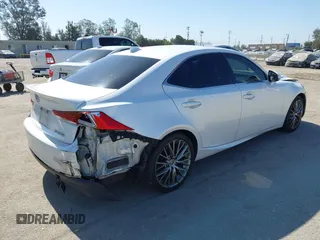 2017 Lexus IS 200t with VIN JTHBA1D28H5057521, listed as a IAAI auction lot 42539469 with 95,825 mi miles and . Bid and sale history available at DreamBid. Image 4.