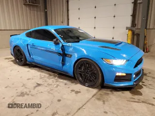 2017 Ford Mustang GT with VIN 1FA6P8CF2H5297023, listed as a Copart auction lot 58469245 with 51,588 mi miles and Salvage title. Bid and sale history available at DreamBid. Image 4.