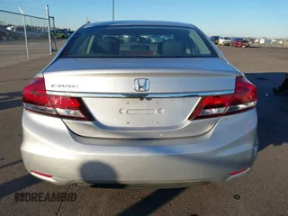 2014 Honda Civic Sedan LX with VIN 19XFB2F57EE083346, listed as a IAAI auction lot 41265072 with 164,121 mi miles. Bid and sale history available at carsss.com. Image 16.