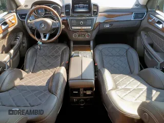 2019 Mercedes-Benz GLS 550 with VIN 4JGDF7DE1KB222435, listed as a Copart auction lot 47496225 with 123,697 mi miles and Clean title. Bid and sale history available at DreamBid. Image 8.