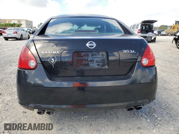 2007 Nissan Maxima 3.5 SE with VIN 1N4BA41E37C840120, listed as a Copart auction lot 78363604 with 0 mi miles and Non Repairable. Bid and sale history available at carsss.com. Image 6.