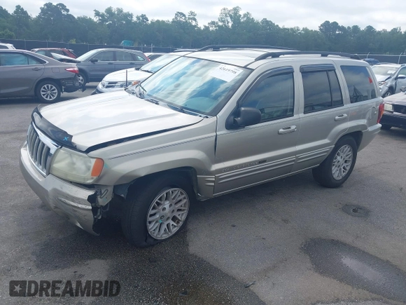 2004 Jeep Grand Cherokee Limited with VIN 1J4GX58SX4C255363, listed as a IAAI auction lot 42619798 with 239,475 mi miles and . Bid and sale history available at DreamBid. Image 2.