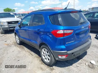 2018 Ford EcoSport SE with VIN MAJ3P1TE7JC159075, listed as a IAAI auction lot 42114135 with 73,154 mi miles and . Bid and sale history available at DreamBid. Image 3.