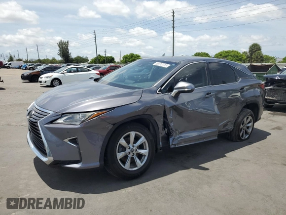 2019 Lexus RX 350 z VIN 2T2ZZMCA1KC134965, wystawiony jako Copart lot #56112715 z przebiegiem 33 944 mil mil oraz Szkoda całkowita • Salvage title. Historia ofert i sprzedaży dostępna na DreamBid. Obrazek 1.