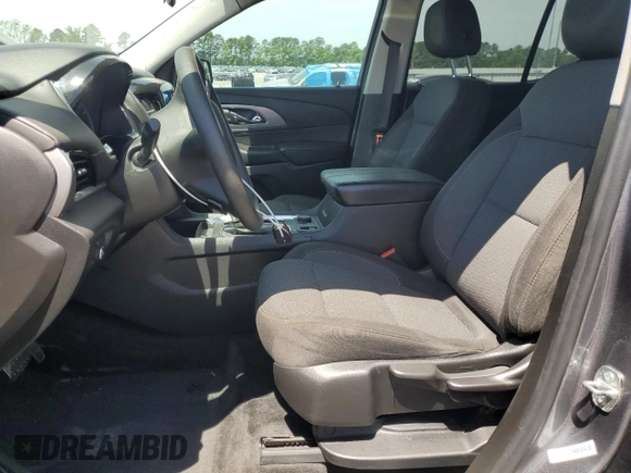 2020 Chevrolet Traverse LS with VIN 1GNERFKW8LJ139668, listed as a Copart auction lot 57996795 with 132,453 mi miles and Salvage title. Bid and sale history available at DreamBid. Image 7.