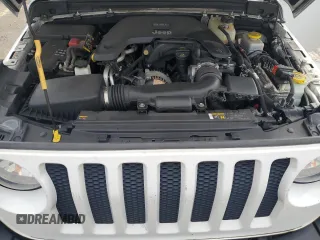 2021 Jeep Wrangler Unlimited Sport S with VIN 1C4HJXDG9MW504842, listed as a Copart auction lot 58566925 with 78,358 mi miles and Salvage title. Bid and sale history available at DreamBid. Image 12.