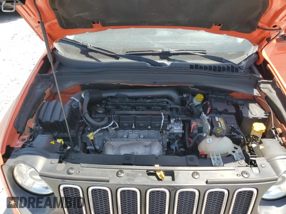 2017 Jeep Renegade Latitude with VIN ZACCJABBXHPF77140, listed as a Copart auction lot 54737895 with 157,373 mi miles and Salvage title. Bid and sale history available at DreamBid. Image 12.