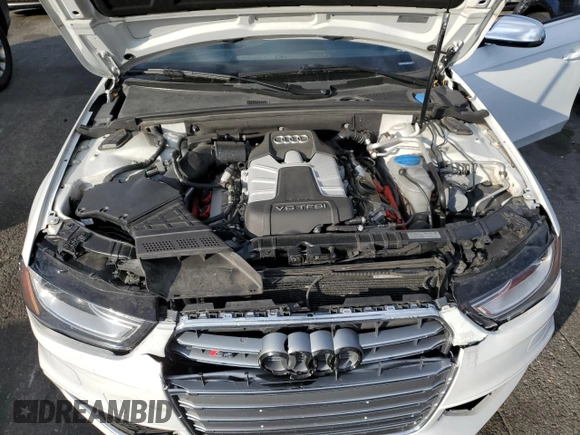 2014 Audi S4 Premium Plus with VIN WAUBGAFL9EA058571, listed as a Copart auction lot 76470764 with 154,090 mi miles and Salvage Title. Bid and sale history available at DreamBid. Image 11.