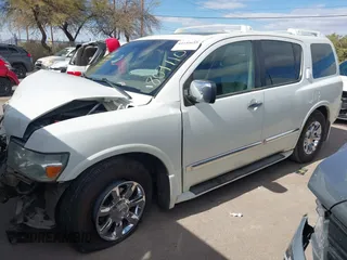 2006 Infiniti QX56 with VIN 5N3AA08C96N809110, listed as a IAAI auction lot 41559615 with 295,270 mi miles. Bid and sale history available at carsss.com. Image 2.