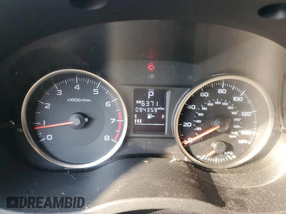 2016 Subaru Impreza with VIN JF1GJAA6XGH019466, listed as a Copart auction lot 62075655 with 94,359 mi miles and Salvage title. Bid and sale history available at DreamBid. Image 9.