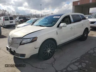 2012 Lincoln MKT EcoBoost with VIN 2LMHJ5AT5CBL51902, listed as a Copart auction lot 79424894 with 130,387 mi miles and Salvage Title. Bid and sale history available at DreamBid. Image 1.