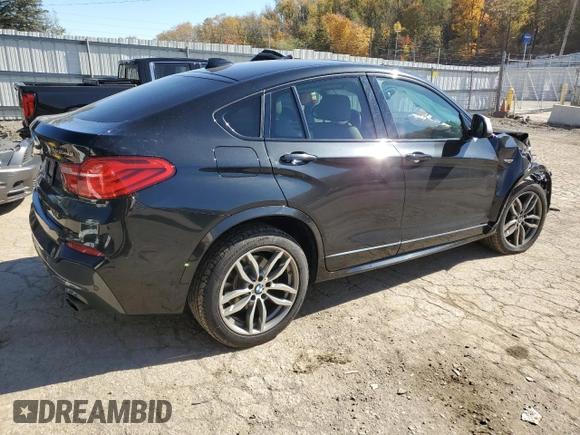 2017 BMW X4 M40i with VIN 5UXXW7C55H0U25754, listed as a Copart auction lot 73271613 with 96,228 mi miles. Bid and sale history available at carsss.com. Image 3.